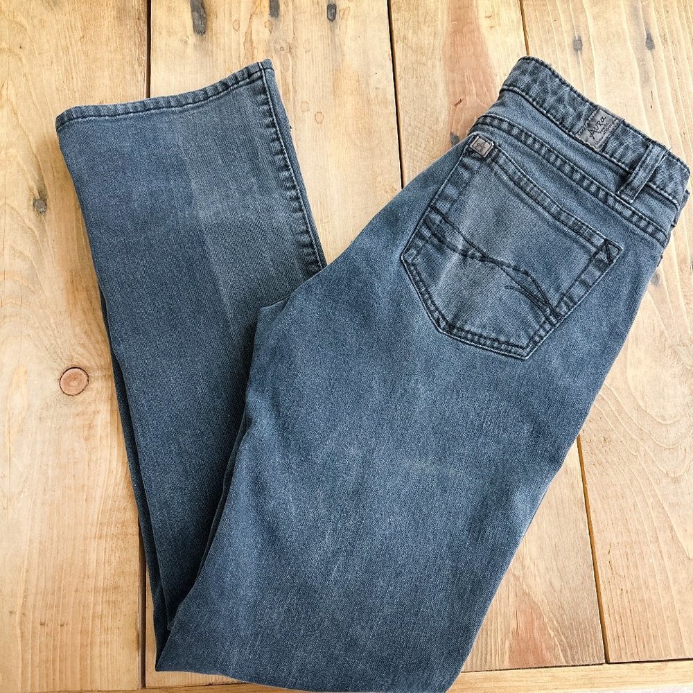 Wrangler Aura Slimming Mid Rise Boot Cut Jeans